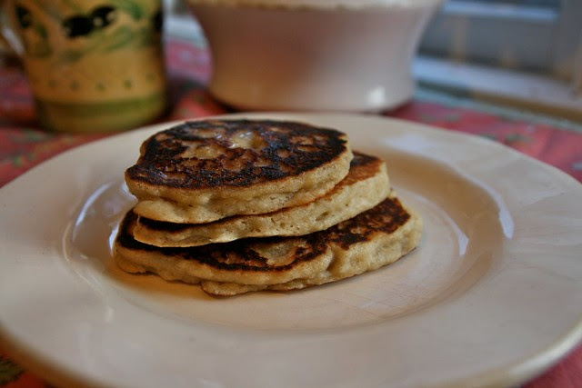 Organic Banana Coconut Pancakes