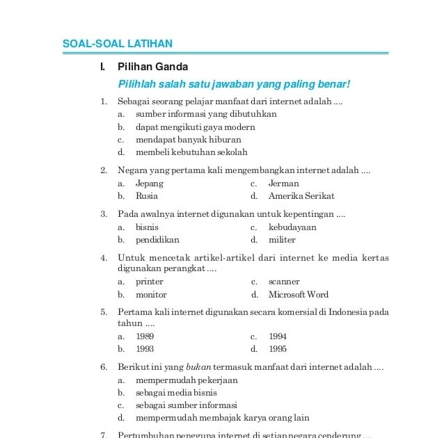 Contoh Soal Biologi Kelas 9 Semester 1