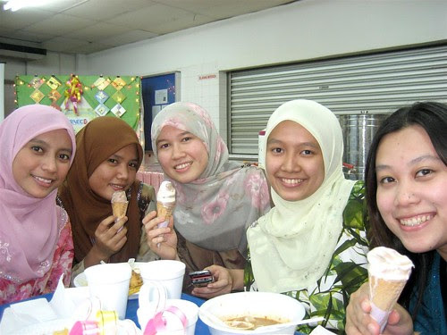 Raya with IT group