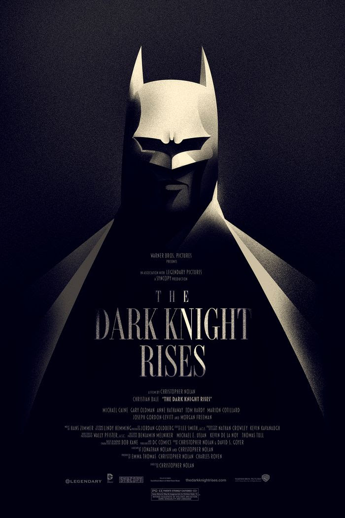 Spankystokes Com Designer Toy Vinyl Toy Art Toy Blog Olly Moss X Mondo S Batman The Dark Knight Rises Poster Prints