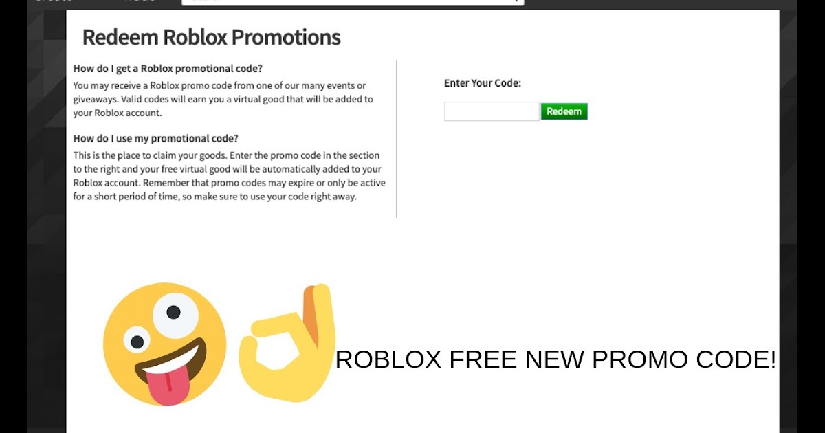 Free Redeem Roblox Promotions Youtube Promo Codes For Roblox 2015