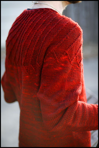 Spiral Yoke Pullover (by b r o o k l y n t w e e d) Spiral Yoke Pullover (by b r o o k l y n t w e e d)
