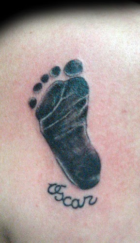 Feet With Tattoos Tatuaje Huella Del Pie Pupa Tattoo Granada