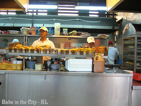 KTZ Kepong snacks counter - take yr pick here