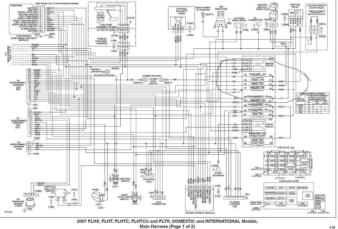 2003 Harley Wiring Diagram - 88 Wiring Diagram