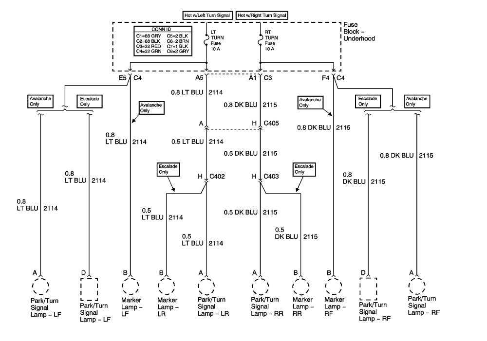 2002 Chevy Avalanche Wiring Schematics