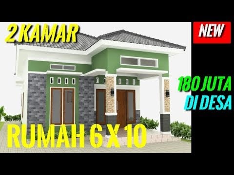 Desain Rumah Minimalis 6X10 Tampak Depan : Desain Rumah 6 10 Meter 2