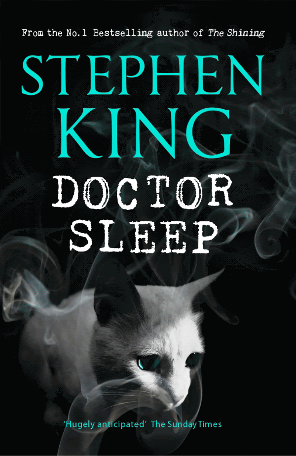 Doctor Sleep by Stephen King - animated book cover
