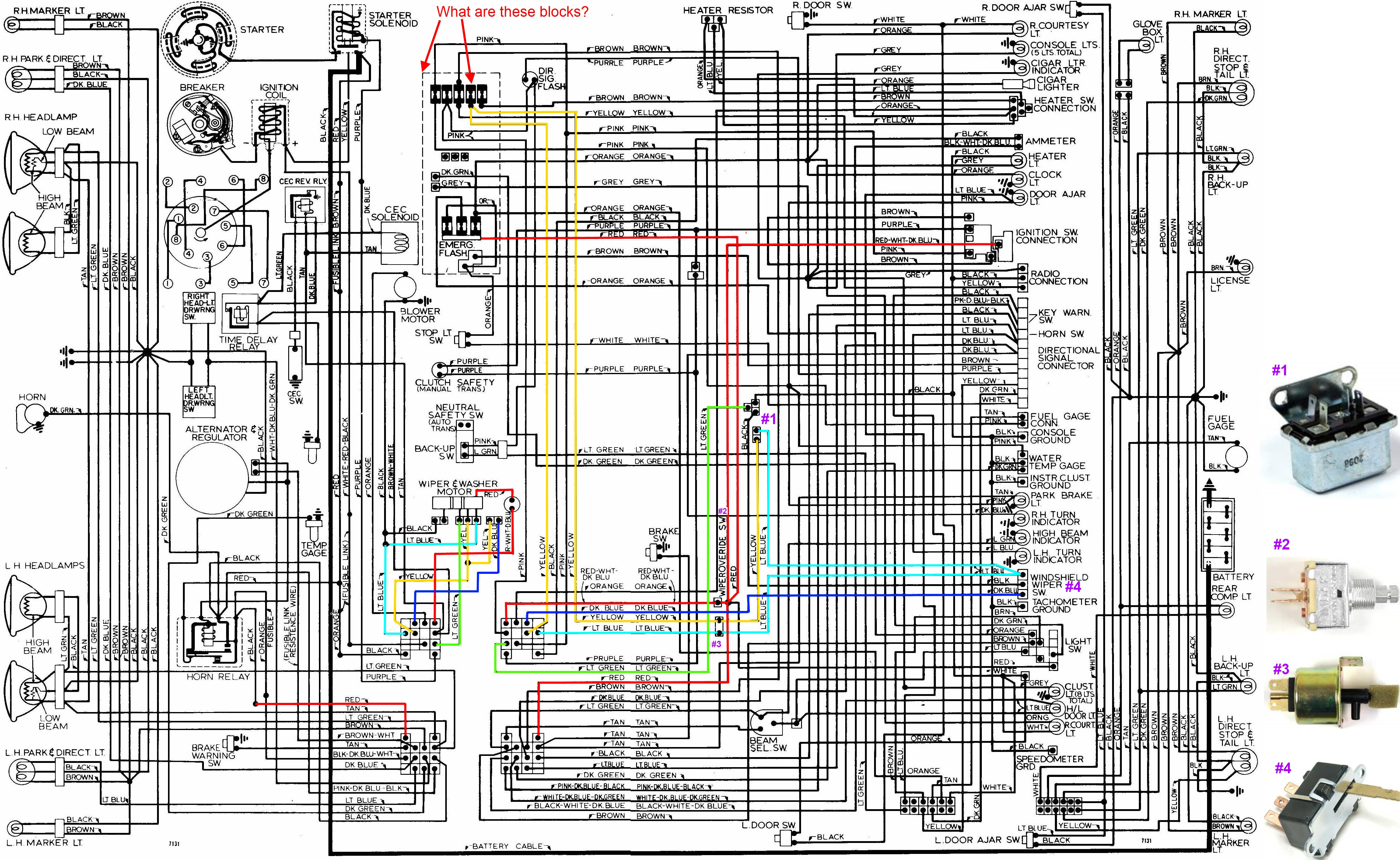 1972 Chevelle Wiring Diagram