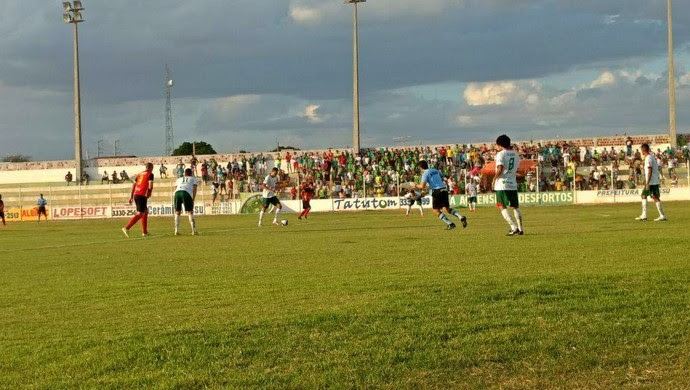 Assu x Globo FC, no Estádio Edgarzão (Foto: Divulgação/Assu)