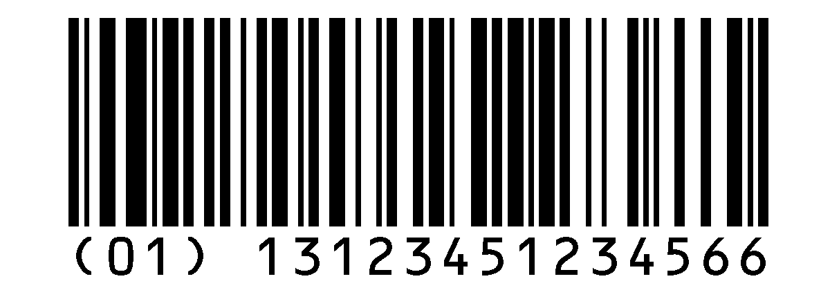 Торговый штрих код. ЕАН 14. EAN-14 (GTIN-14). Штрих код. Штрих код длинный.