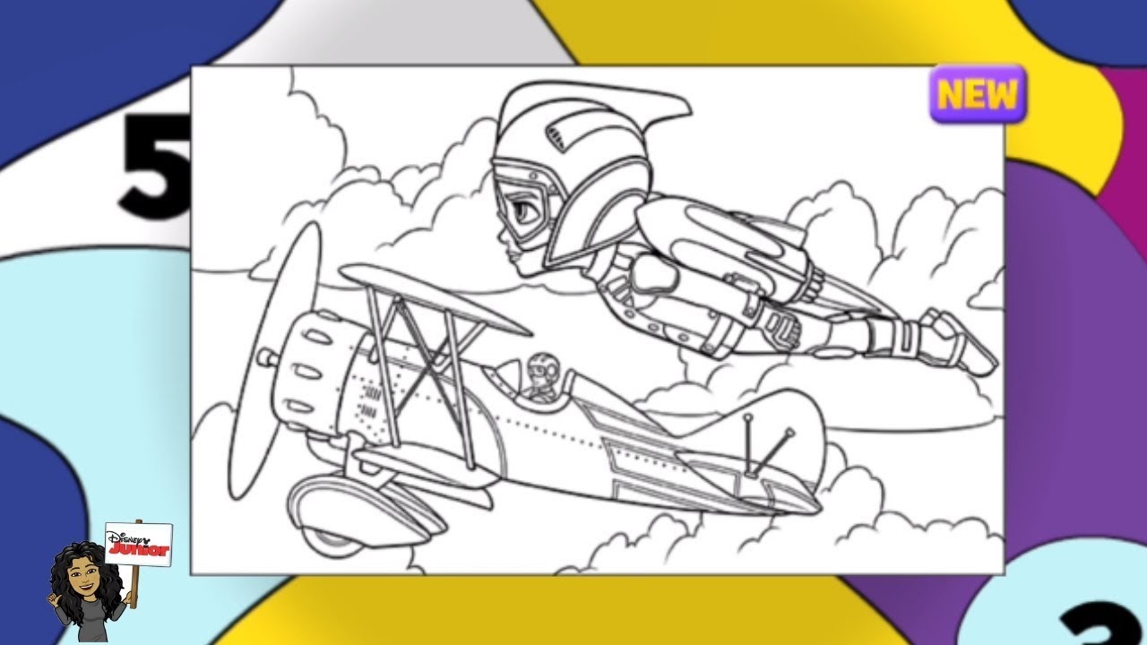 Disney Rocketeer Coloring Pages