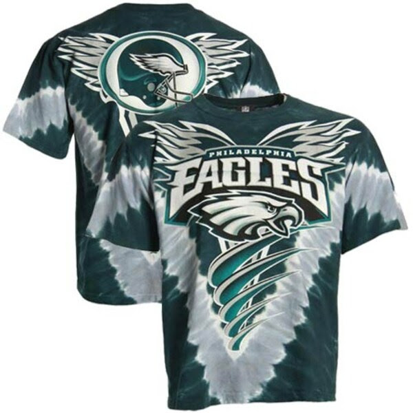 Philadelphia Eagles Midnight Green VDye Logo Premium Tshirt NFLShop.com Philadelphia Eagles Midnight Green VDye Logo Premium Tshirt NFLShop.com