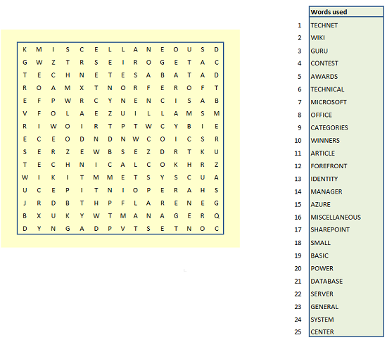 How To Create A Word Search Puzzle In Microsoft Word