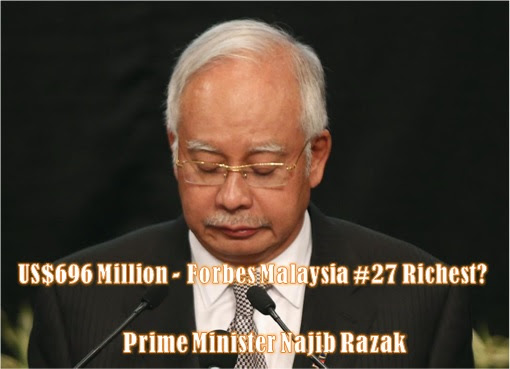 Najib Razak - Forbes Malaysia 27th Richest