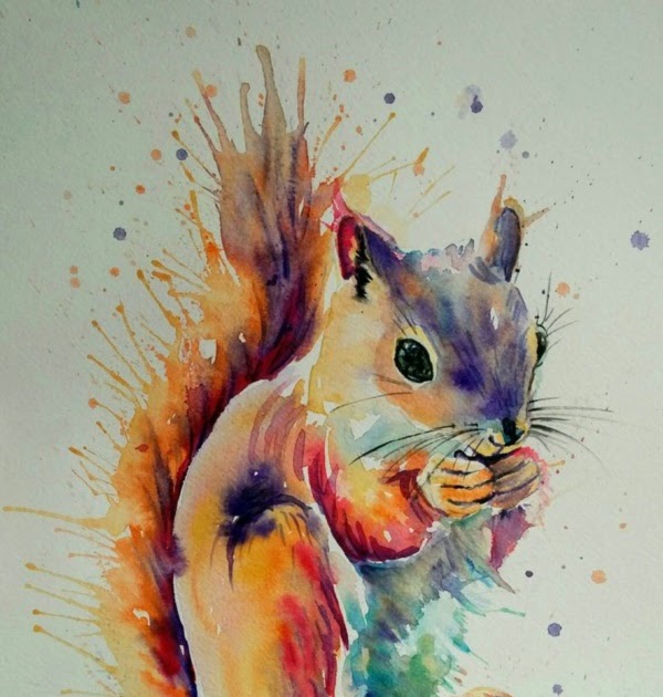 Watercolor Ideas Animals / 80 Simple Watercolor Painting Ideas