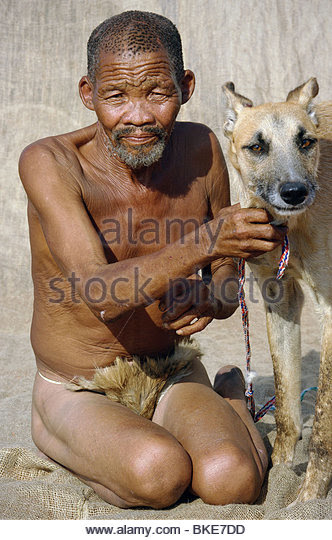 http://l7.alamy.com/zooms/62afa04515154704861f9ded31201e7d/old-bushman-king-with-african-hunting-dog-kalahari-desert-southern-bke7dd.jpg