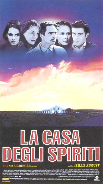 Locandina italiana La casa degli spiriti