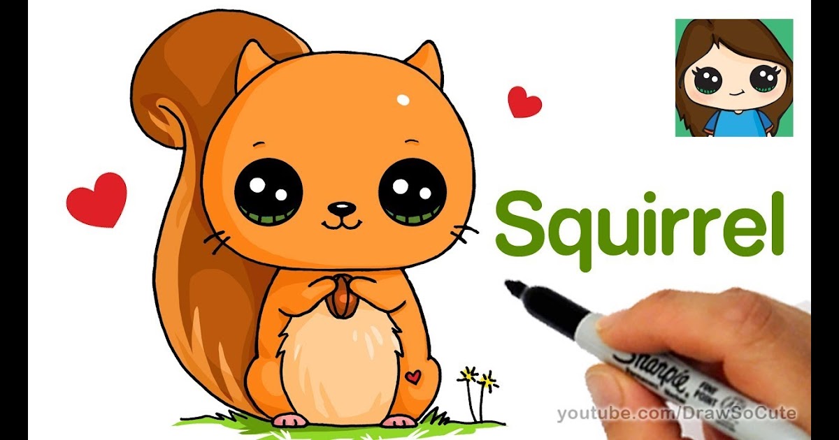 How To Draw A Animal Draw So Cute - Draw easy