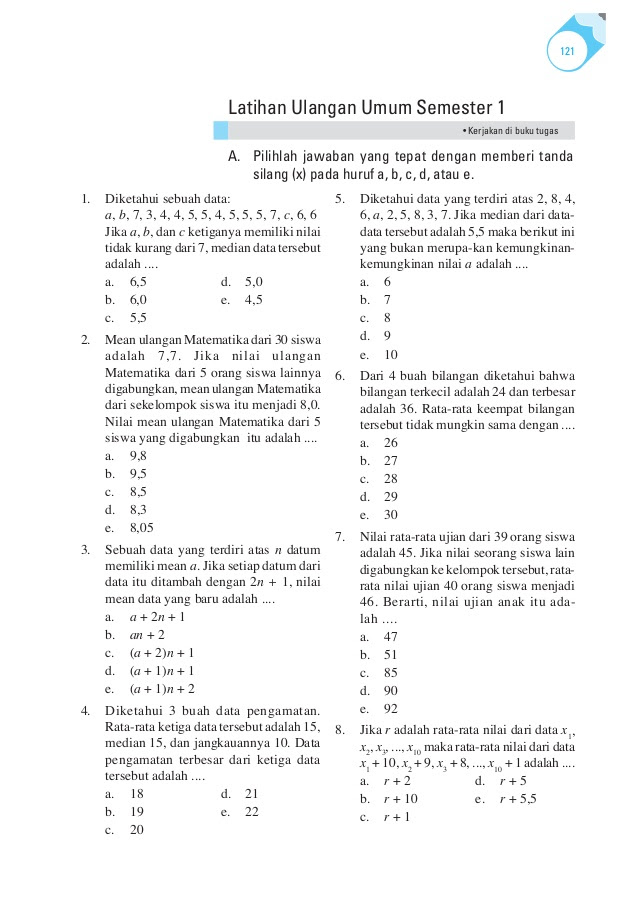 Contoh soal simple past tense bakti soal