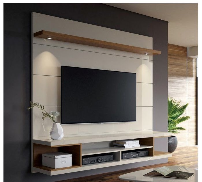 Wall Led Tv Stand Designs Wooden - TV Schematics