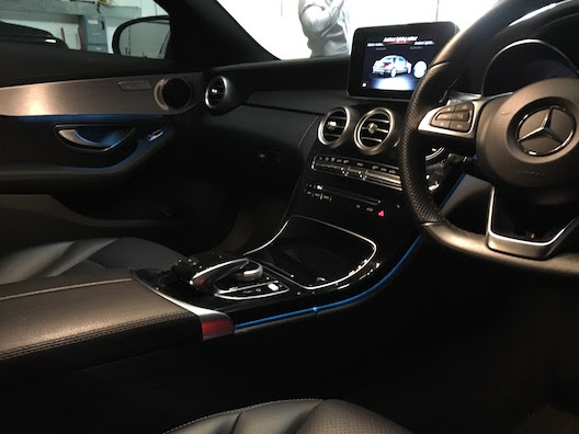 Mercedes C Class Ambient Lighting Kit