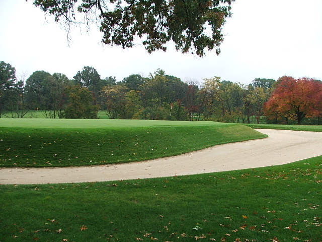 3rd behind green