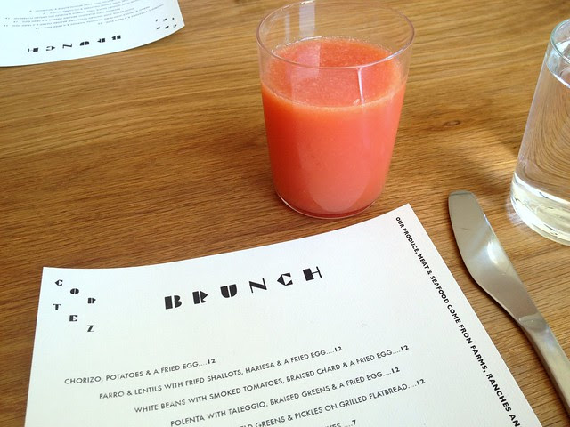 Brunch at Cortez - LA