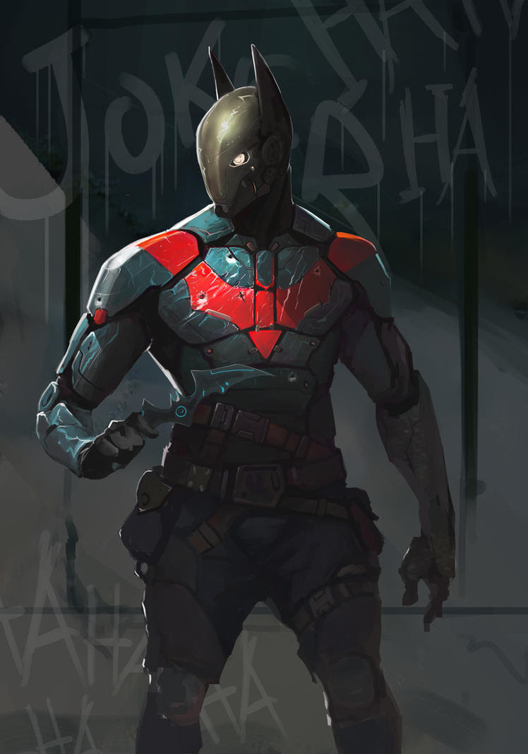 batman beyond fan art Batman Redesign by AlexTzutzy