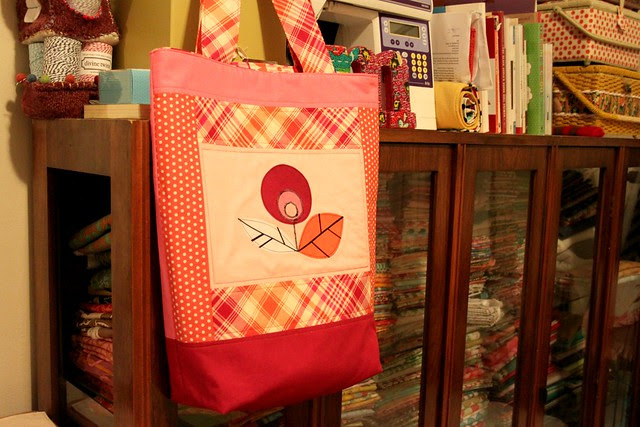 a finished tote