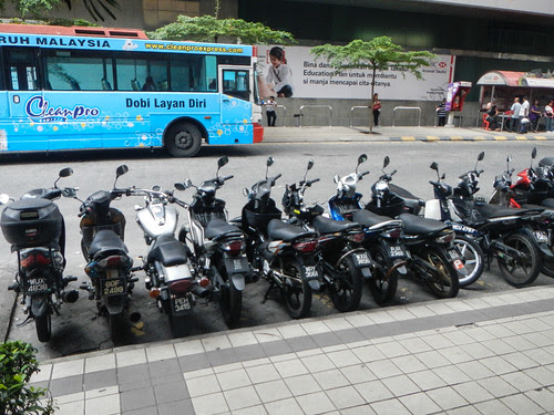 Parked Motorcycles Malaysia