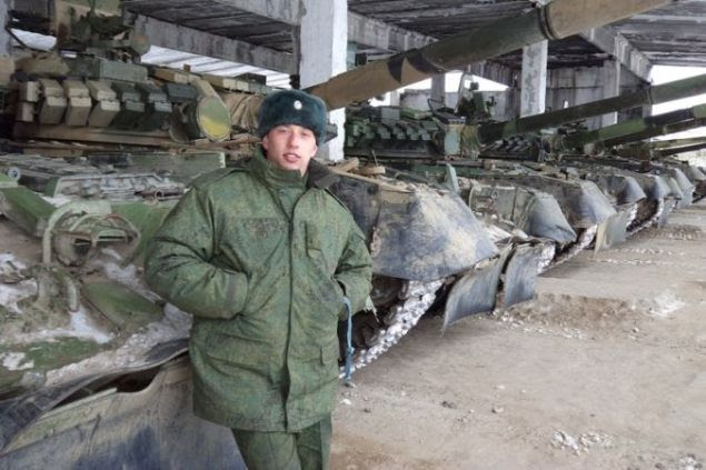 Командир экипажа взорвавшегося Т-72 лейтенант Дилюс Гарипов