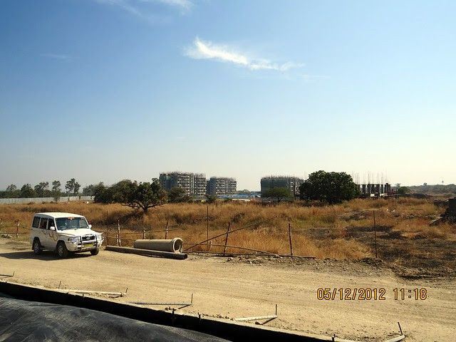 6th & 7th Avenue from 6 Lane Concrete Road - Development in the 1st Year - Kolte-Patil Life Republic Marunji, Hinjewadi - Kasarsai Road, Pune 411057