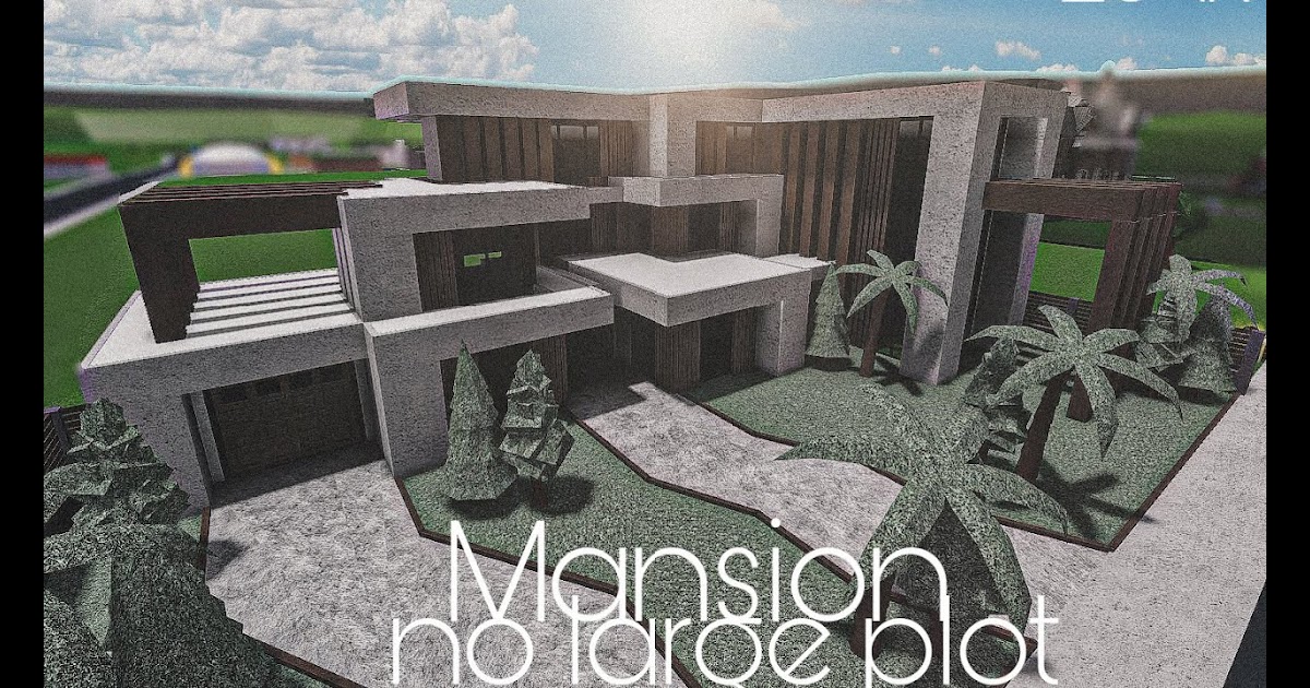 Roblox Bloxburg Mansion Modern Blush House - Goimages Zone