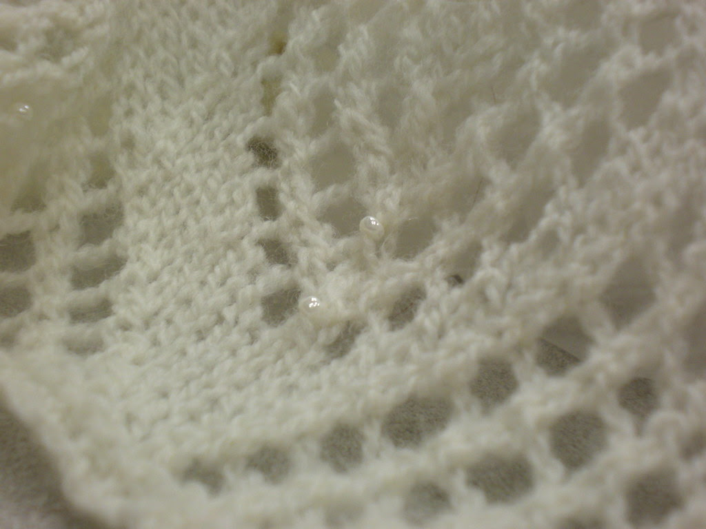 close up of beads