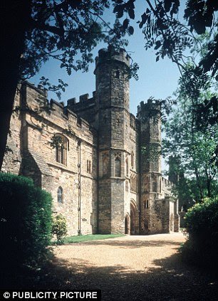 The Great Gatehouse at Battle Abbey, Battle, East Sussex. The Abbey stands close to the site where it had been thought that the Battle of Hastings took place 