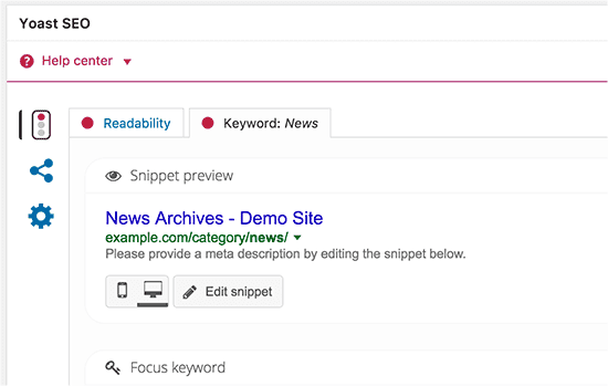 Category SEO Title and Meta description in Yoast SEO Category SEO Title and Meta description in Yoast SEO