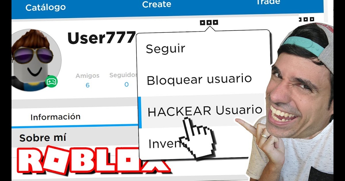 roblox hackear cuentas robux hackeo