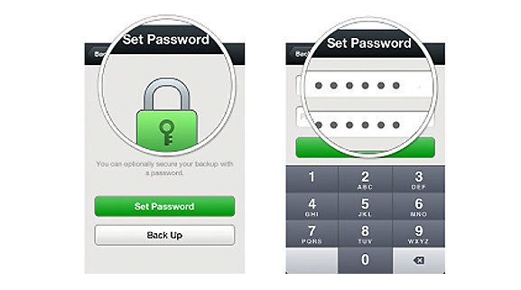 WeChat Backup Password