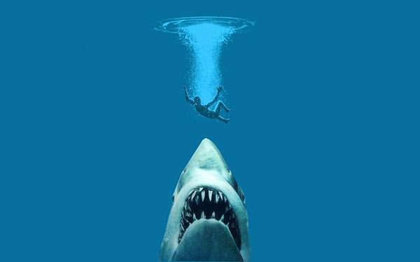 最高のイラスト画像 新着かっこいい リアル ジョーズ サメ イラスト