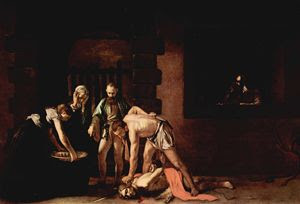 Caravaggio, Decollazione di San Giovanni Battista, 1608
