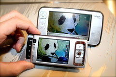 Nokia N800 Displays N95 Flickr Photo