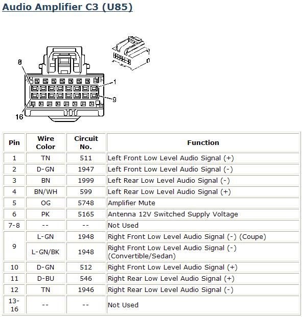 Wiring Diagram For 2005 Pontiac Grand Prix | Wire