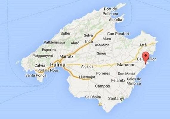 S'illot Mallorca Karte  Karte