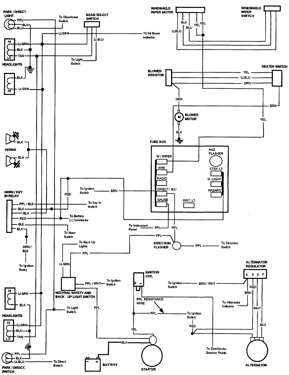 72 Camaro Wiring Diagram For Heater