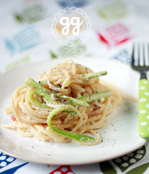 spaghetti asparagi e ricotta