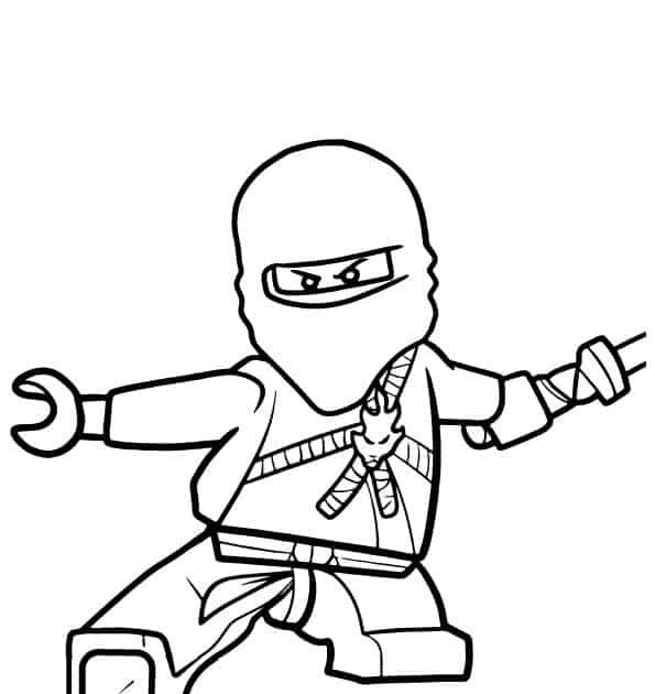 Malvorlage Ninjago