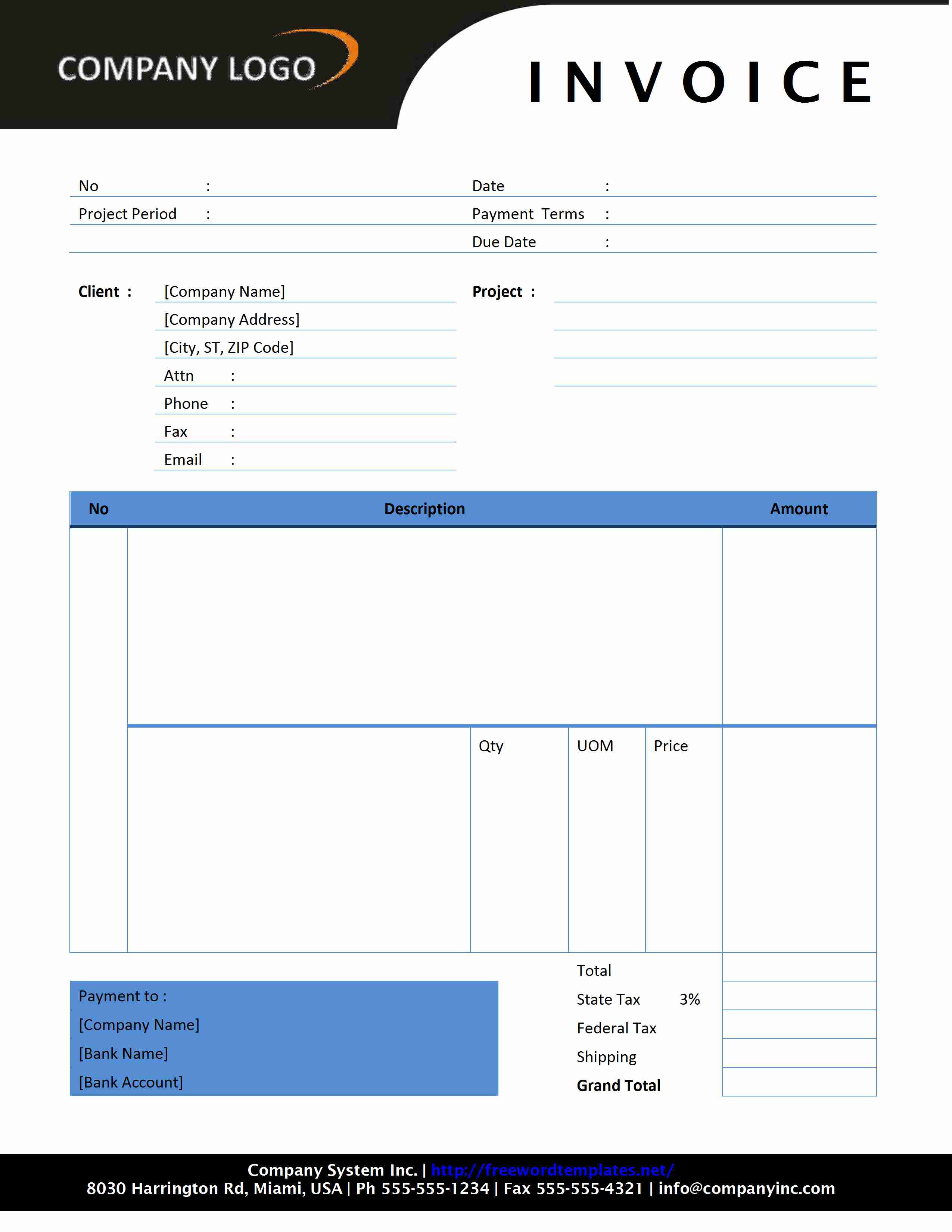 Free Resume Samples & Writing Guides for All: 23/23/23 Intended For Invoice Template Word 2010