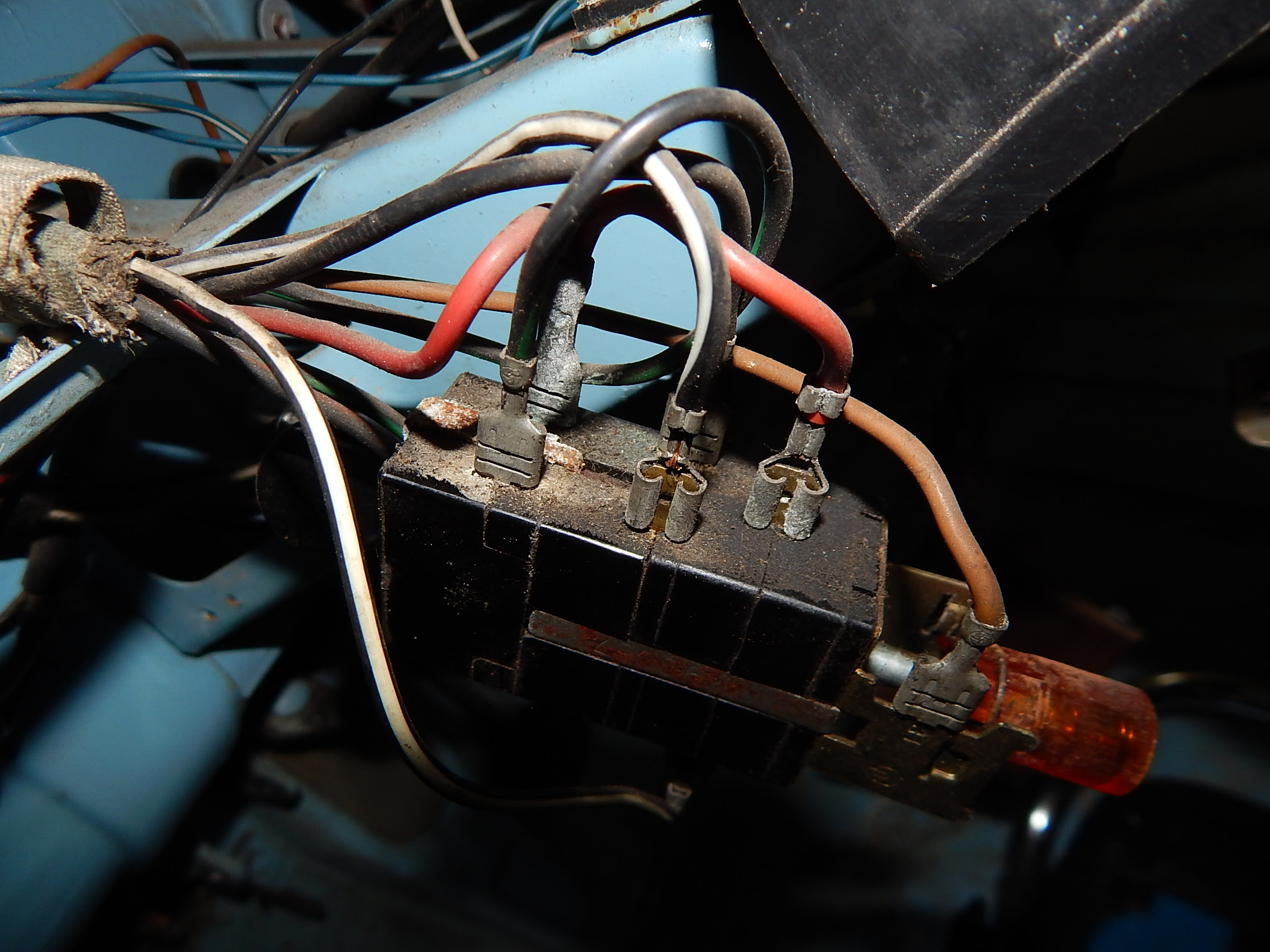 Schaltplan Warnblinker Trabant