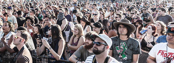 A face in the crowd, TBD Fest 2014